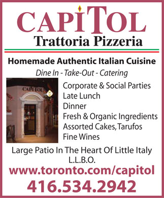 Capitol Trattoria Pizzeria