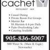Cachet Restaurant & Bar