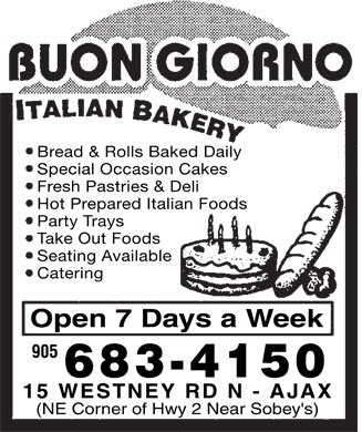 Buon Giorno Italian Bakery